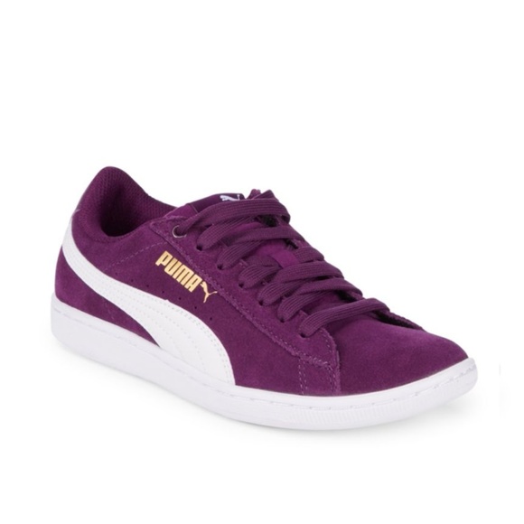 Puma Shoes - Puma purple sneakers nwt size 6 1/2 w/ soft foam
